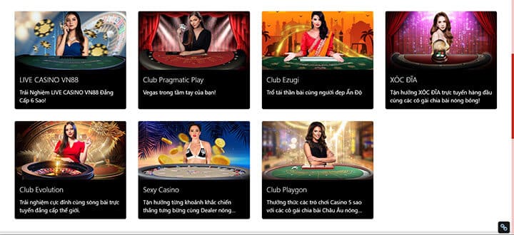 Live Casino VN88