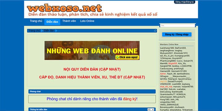 Diễn đàn Webxoso