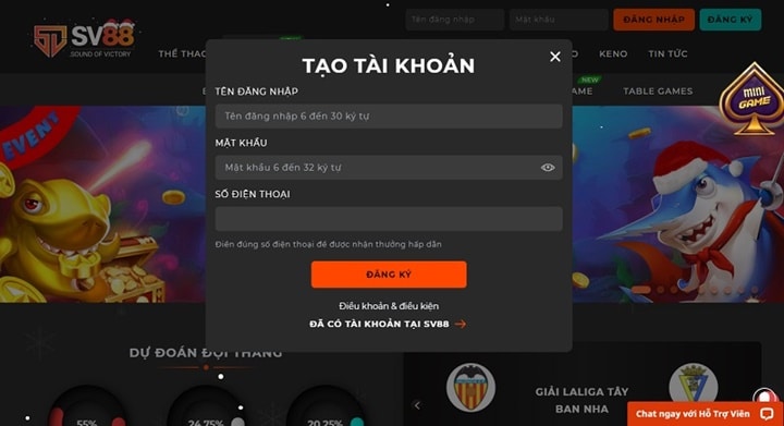 Hướng dẫn đăng ký