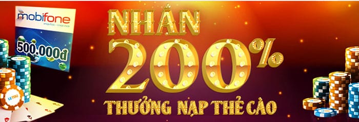 Thưởng 200 Letou