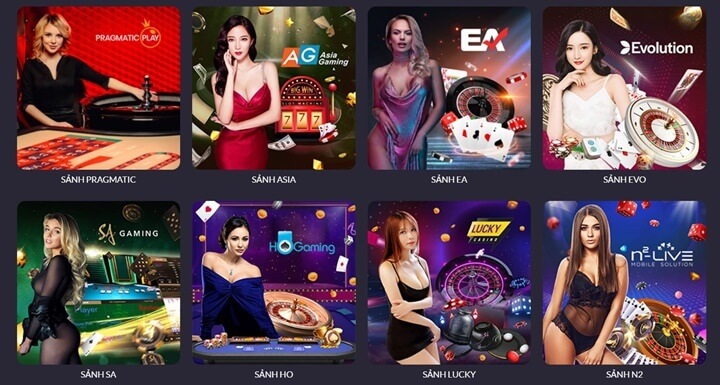 Sòng bạc nhiều nhà cung cấp