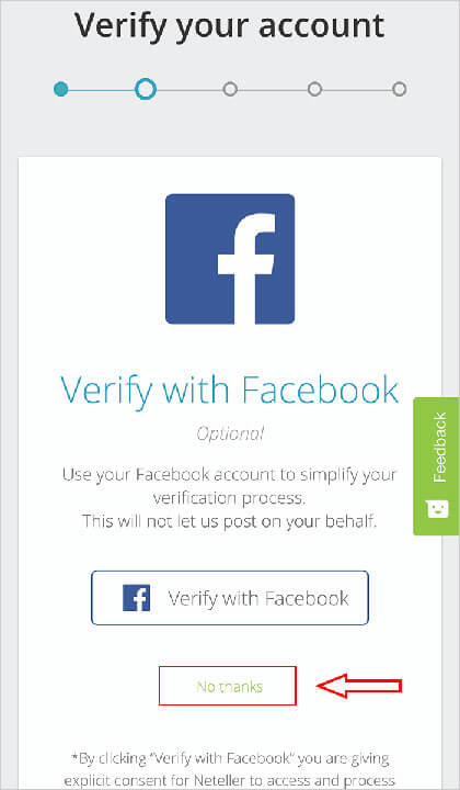 Verify Facebook