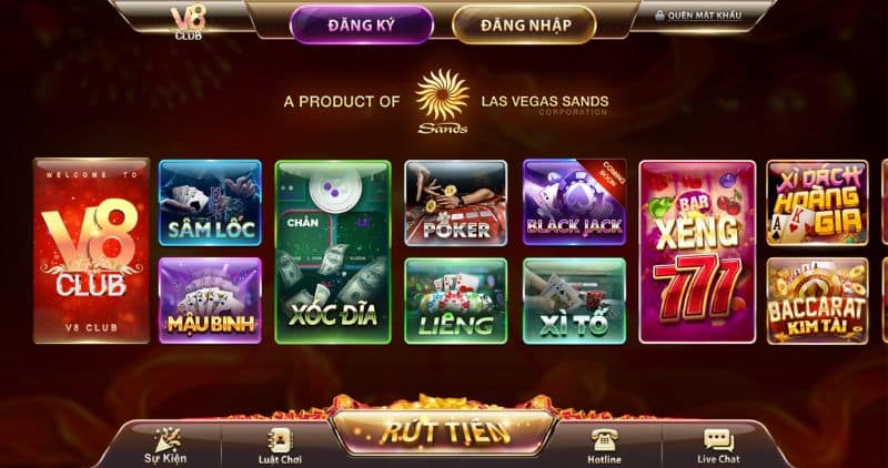 Live Casino V8 Club