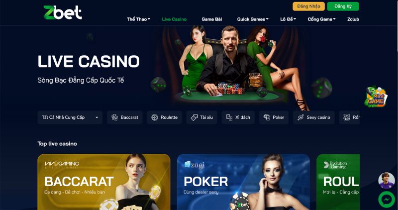 Live Casino ZBet