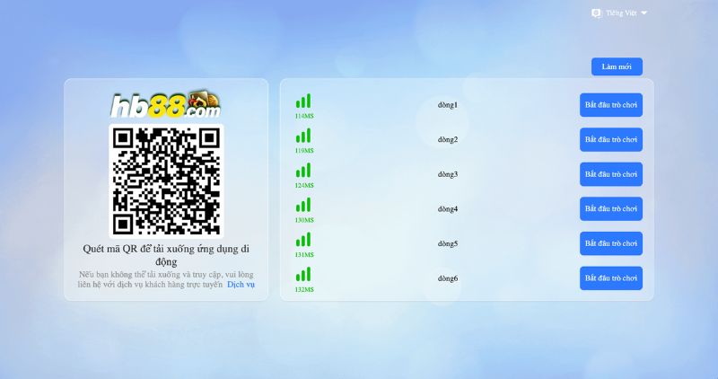 Tải app HB88