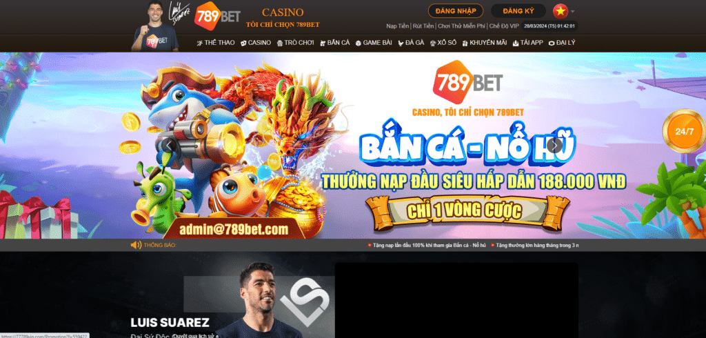 Nhà cái 789Bet trang game bắn cá đổi thưởng uy tín