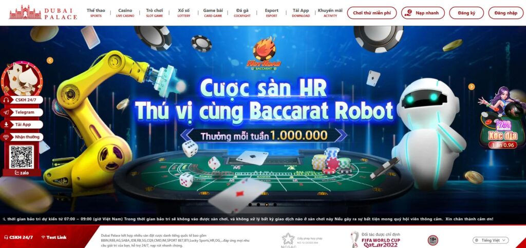 DUBAI Casino - Trang Casino trực tuyến uy tín chất lượng