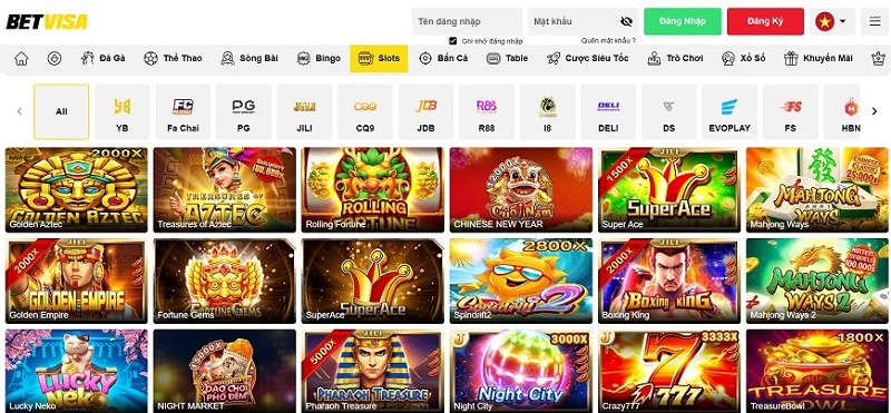 Game nổ hũ tại Betvisa