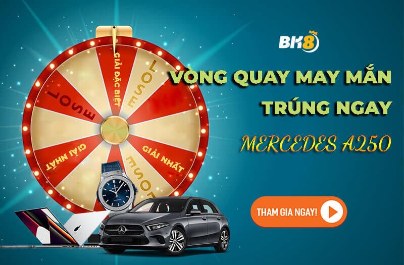 Vòng quay may mắn BK8